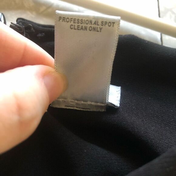 cache womens black gold velvet contrast printed sheath dress size 12 long sleeve - Picture 10 of 13